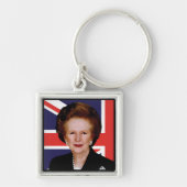 Porte-clés Premier ministre Margaret Thatcher - Dame de fer (Devant)