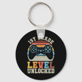 Porte-clés Premier Niveau Jeu Déverrouillé 1Er Jour De L'Écol (Verso)