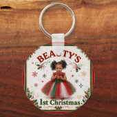 PORTE-CLÉS PREMIER NOËL DE BÉBÉ (Recto)