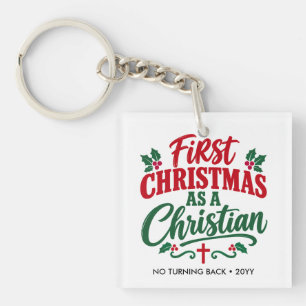 Porte-clés PREMIER NOËL Nouveau croyant chrétien