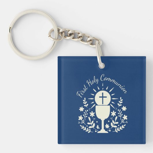 Porte-clés Premier Porte - clé de la Communion (Devant)