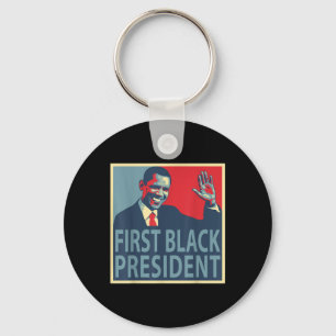 Porte-clés Premier président noir Obama 44