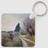 Porte-clés PREMIER PRINTEMPS EN GOUVERNALAIS / Paysage Toscan (Dos)