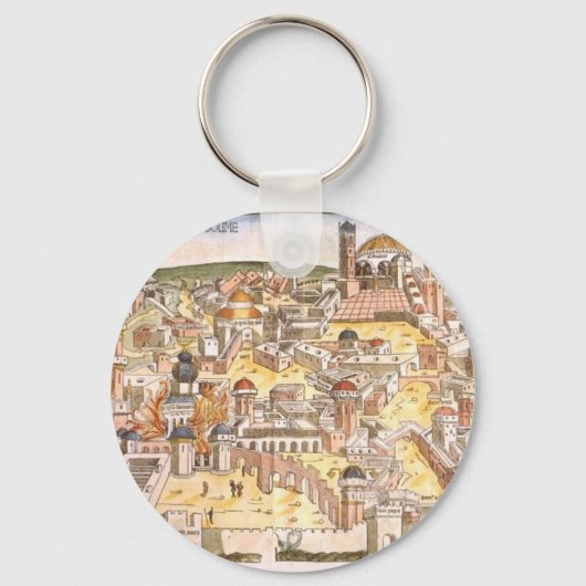 Porte-clés Premier temple de Jérusalem (Recto)