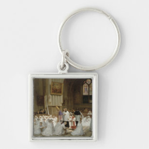 Porte-clés Première communion, 1867