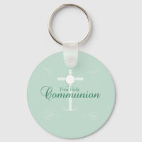 Première Communion sainte, Script en vert tendre