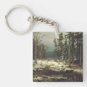 Porte-clés Première neige