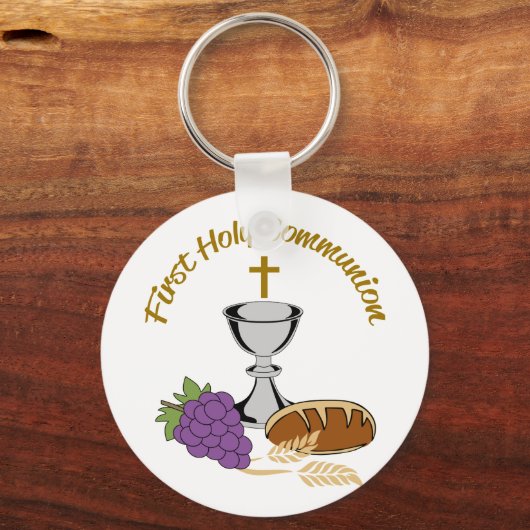 Porte-clés Première sainte communion (Recto)