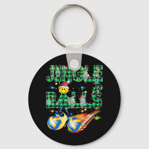 Porte-clés Premières Noël Drôle Comme Un Papa Jingle Volleyba