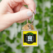 Porte-clés premium "La nature, la meilleure connex (main)
