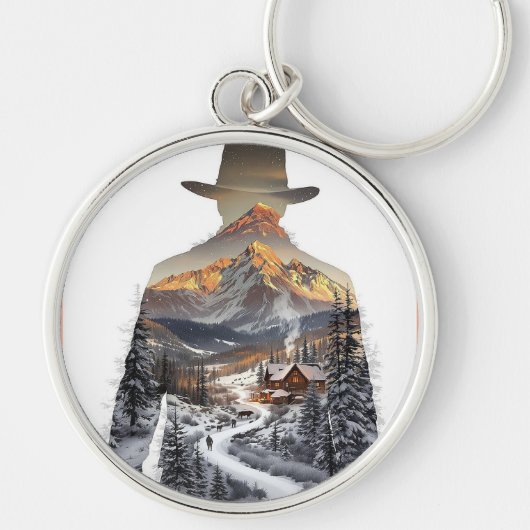 Porte-clés "Premium Metal Keychain – Sleek, Durable & Stylish (Devant)