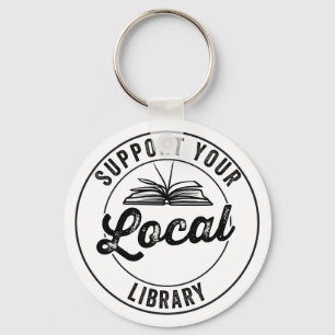 Porte-clés prendre en charge votre bibliothèque locale
