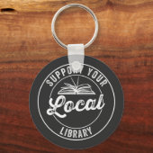 Porte-clés prendre en charge votre bibliothèque localeY (Recto)