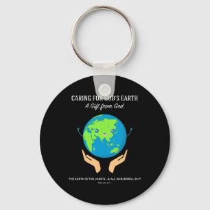 Porte-clés Prendre soin de la Terre de Dieu - Christian Creat