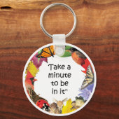 Porte-clés Prendre Une Minute Porte - clé (Est) (Recto)