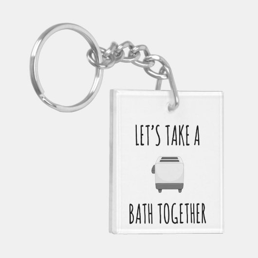 Porte-clés Prenons un bain ensemble (Devant gauche)
