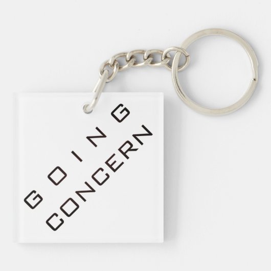 Porte-clés "Préoccupation" (Dos)