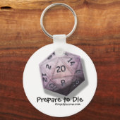 Porte-clés Préparez-vous à mourir Porte - clé (Recto)