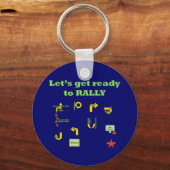 Porte-clés Préparons-nous à nous rassembler (Recto)