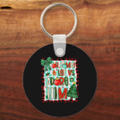 Porte-clés Preppy Christian Oh Come Let Us Adore Him Christma (Recto)