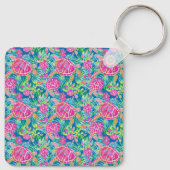 Porte-clés Preppy Sea Turtles Golf Cart (Dos)