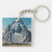 Porte-clés Présence divine sur le pic majestueux (Dos)