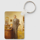 Porte-clés Président américain James Earl Carter Bureau Ovale (Verso)