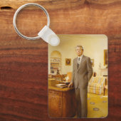 Porte-clés Président américain James Earl Carter Bureau Ovale (Recto)