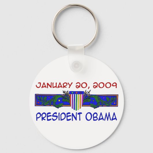 Porte-clés Président Obama (Recto)