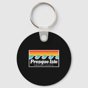 Porte-clés Presque Isle Erie Pa Waves Beach