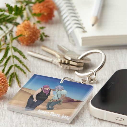 Porte-clés Presque Là, Lazy (Devant Droit)