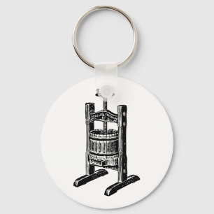 Porte-clés Presse à vin