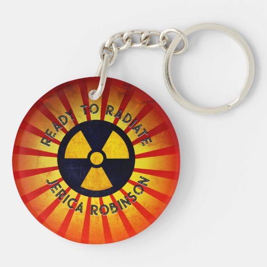 Porte-clés Prêt à rayonner (Dos)