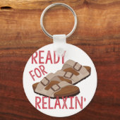 Porte-clés Prêt Pour La Détente (Recto)