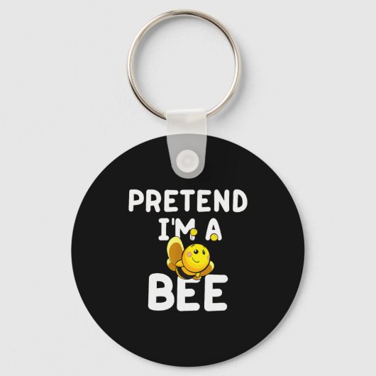 Porte-clés Pretend I'm A Bee Funny Lazy Easy Halloween Costum (Recto)