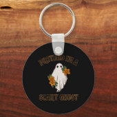 Porte-clés Prétendre que je suis un fantôme effrayant Costume (Recto)