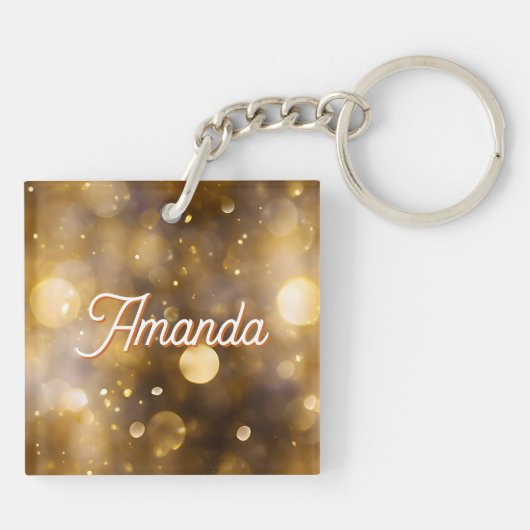 Porte-clés Pretty Elven Fairy & Dragon Ethereal Personalized (Dos)