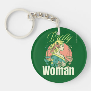 Porte-clés Pretty Woman – Illustration de Beauté Captivante