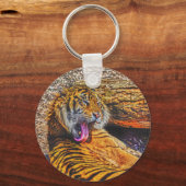 Porte-clés Prévenir Tigre de Sumatran Big Cat Art de la faune (Recto)