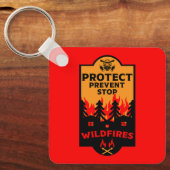 Porte-clés Prévention des incendies (Recto)