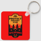 Porte-clés Prévention des incendies (Dos)