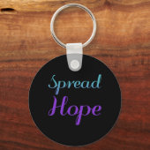 Porte-clés Prévention du suicide Sensibilisation Premium (Recto)