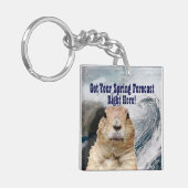 Porte-clés Prévisions de printemps de marmotte (Devant gauche)