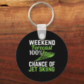 Porte-clés Prévisions de week-end 100% de chances de faire du (Recto)