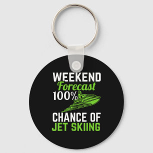 Porte-clés Prévisions de week-end 100% de chances de plaisant