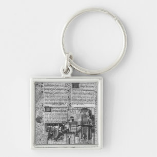 Porte-clés Priam observant la reconstruction de Troie