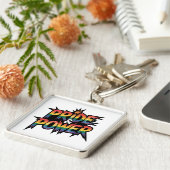 Porte-clés Pride & Power LGBTQ (Côté)