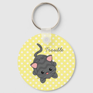 Porte-clés Prier Kitty