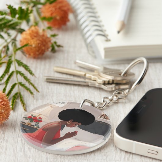 Porte-clés Prier Mère Porte - clé acrylique (Devant Droit)