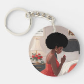 Porte-clés Prier Mère Porte - clé acrylique (Devant)